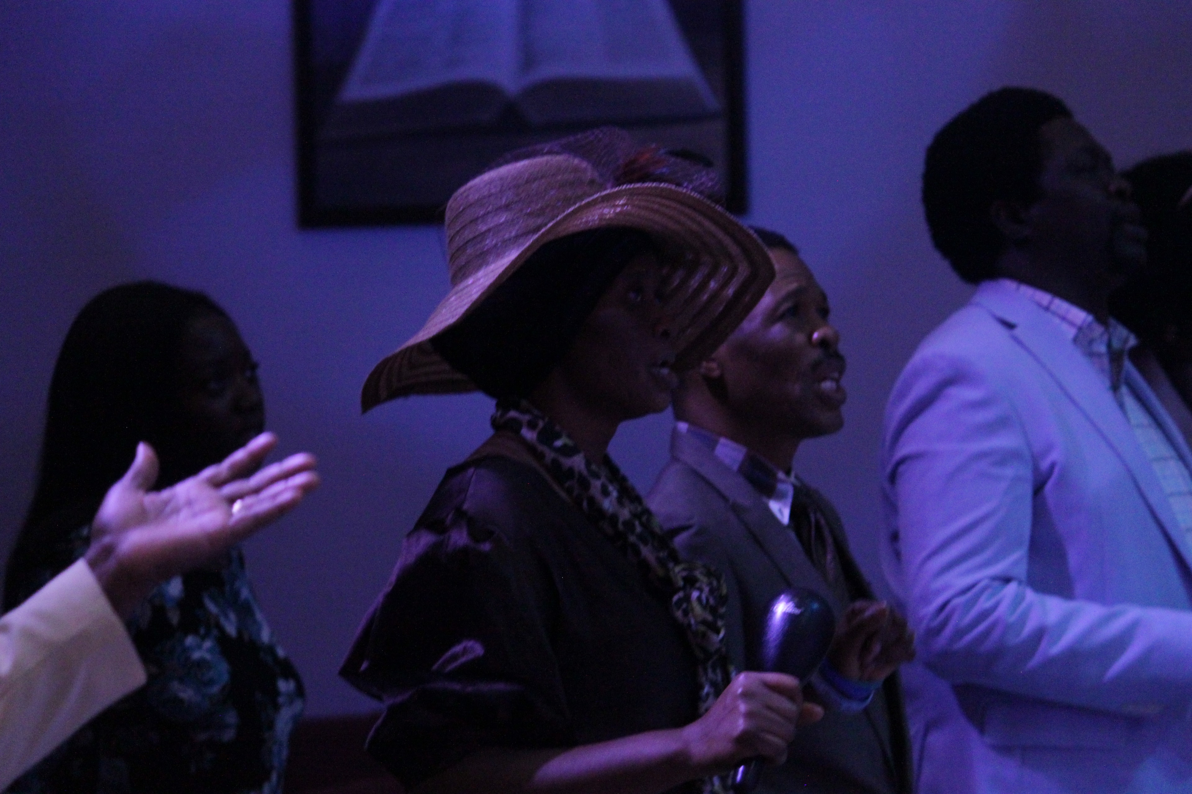 Congregation worshipping together at Shiloh Mega Parish